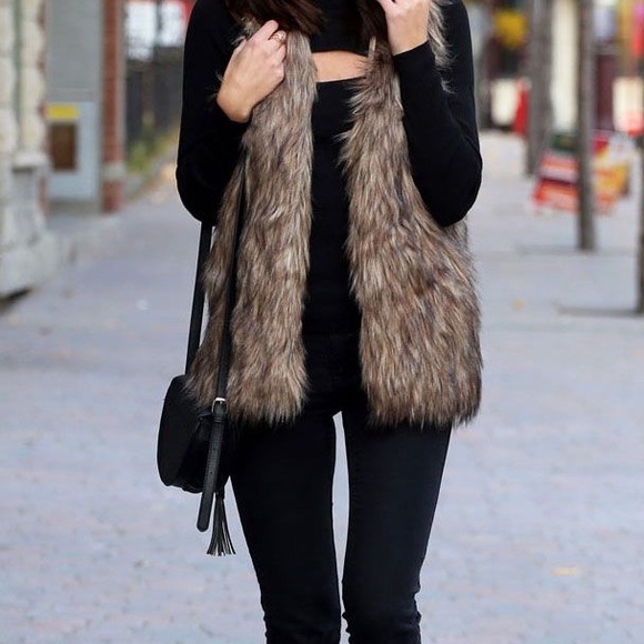 Jackets & Blazers - Fur Vest
